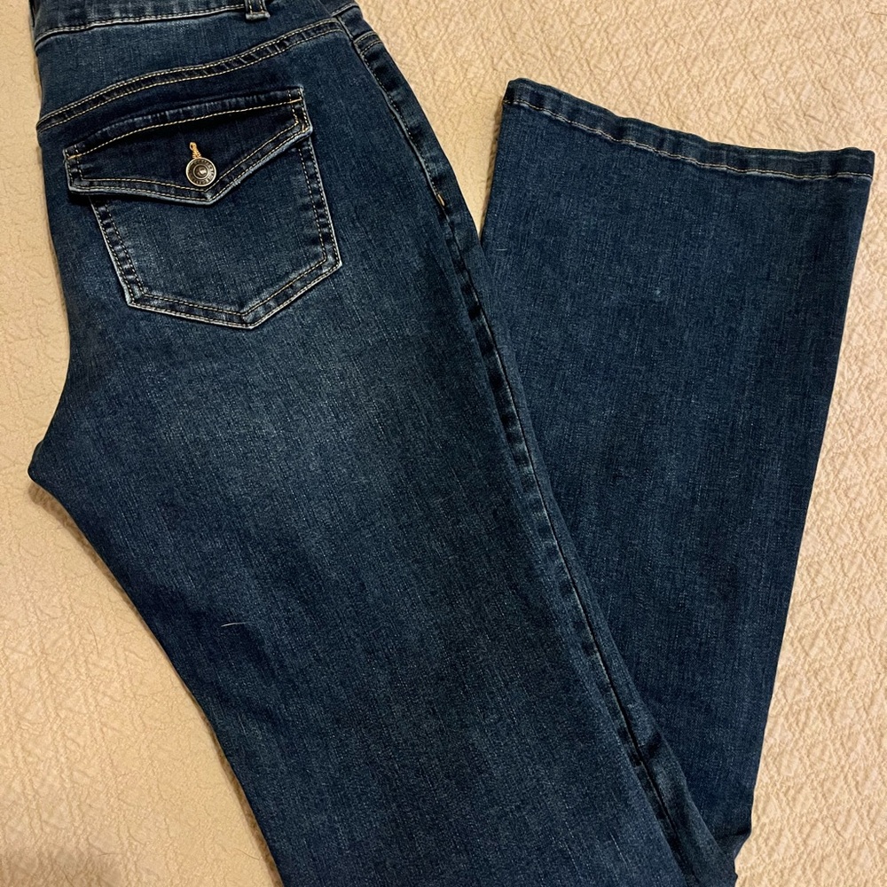 Dark Wash Denim Jeans